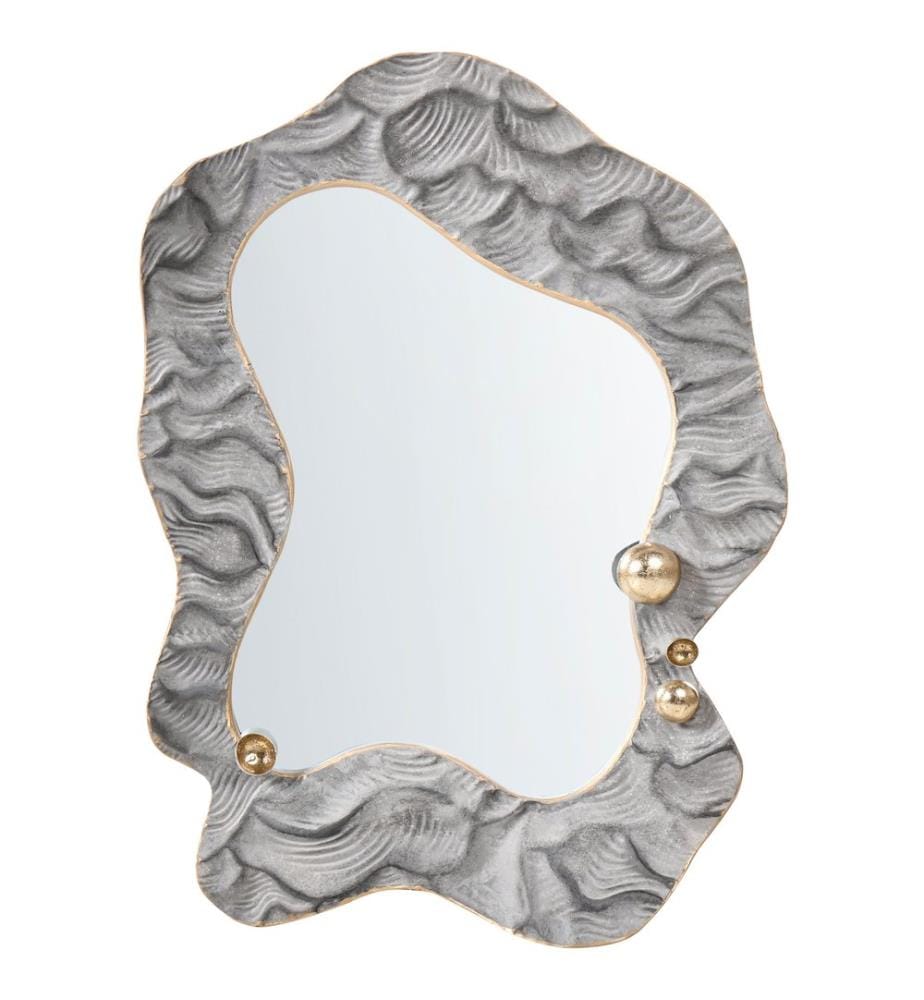 Miroir LINAS 51 cm 67 cm Gris