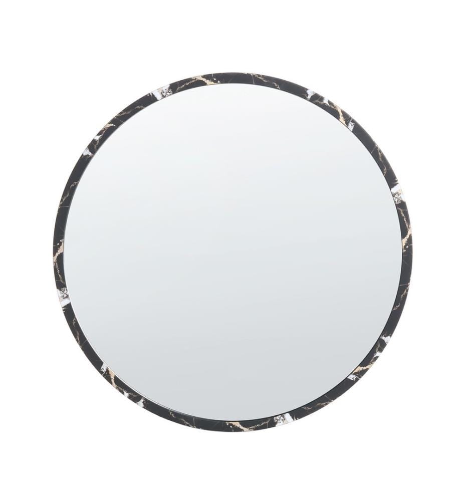 Miroir MARTEL 69 cm 69 cm Noir