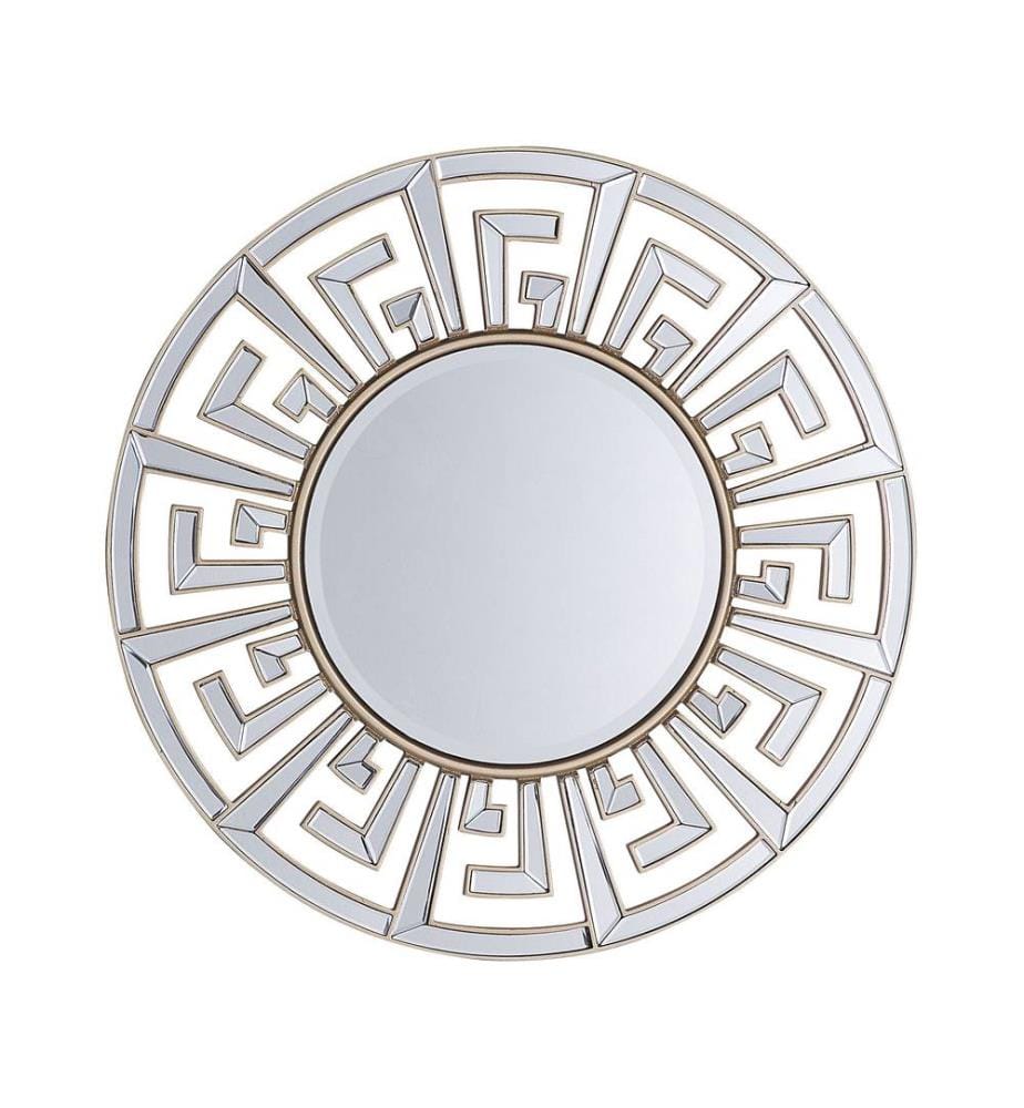 Miroir FLERS 70 cm 70 cm Métal Doré