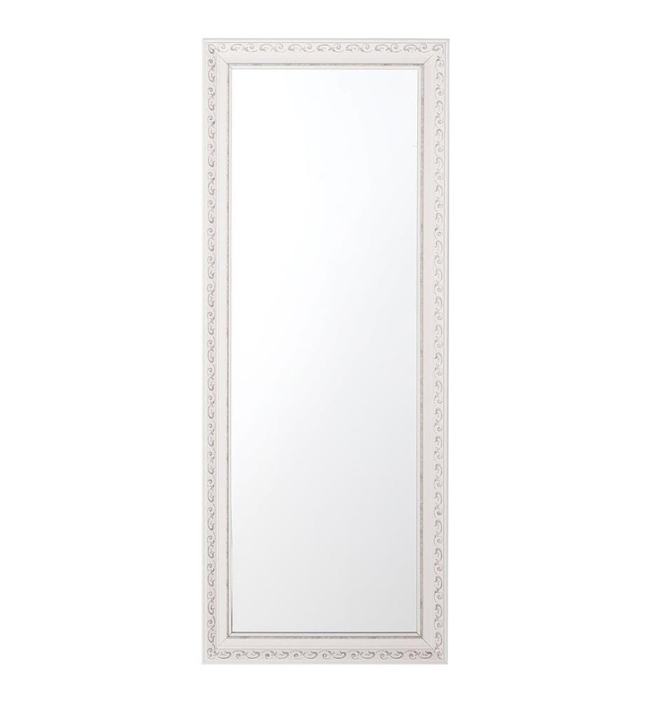 Miroir MAULEON 50 cm 130 cm Blanc cassé