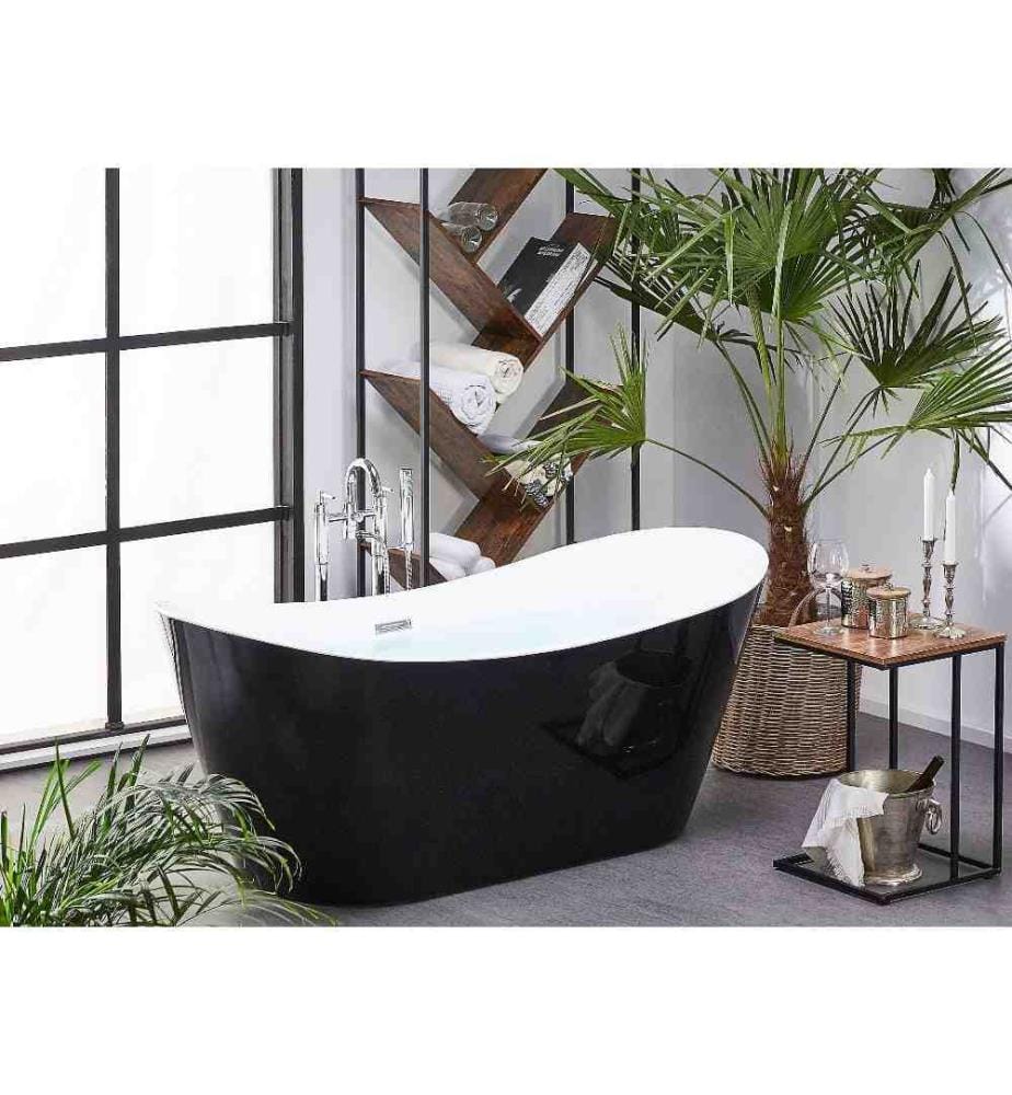 Baignoire îlot ANTIGUA 180 x 78 cm Noir
