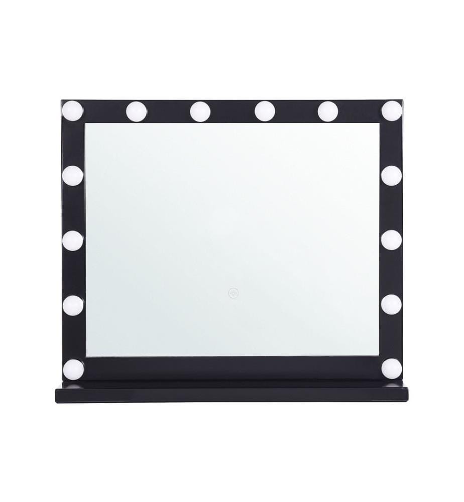 Miroir de coiffeuse LED BEAUVOIR Noir