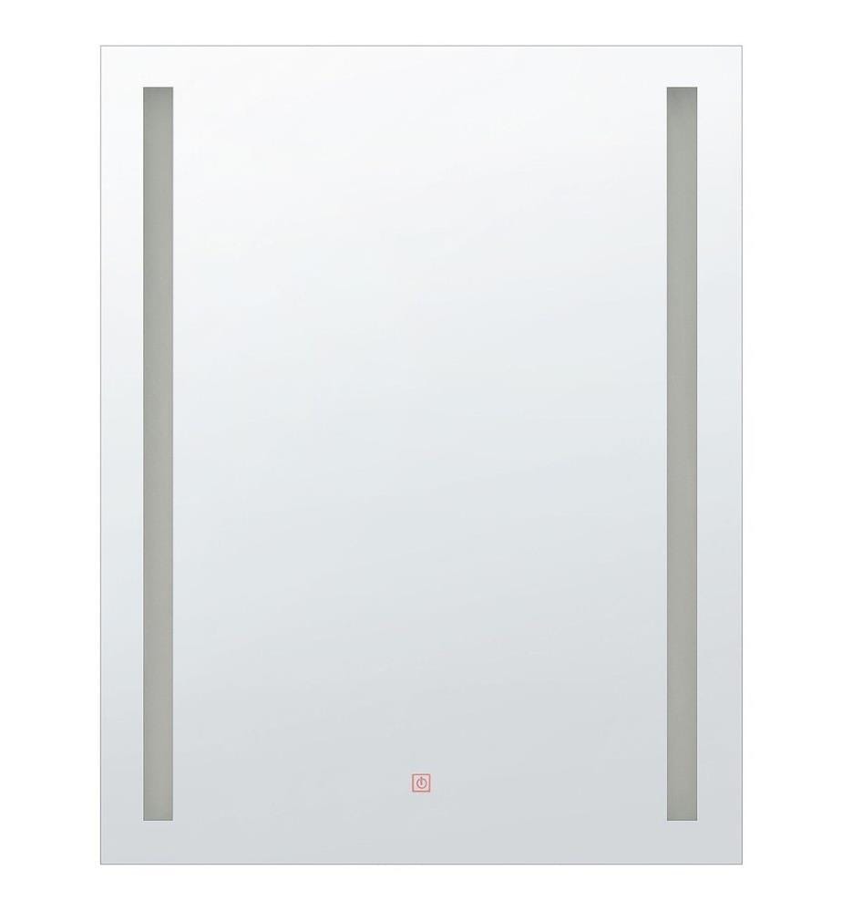 Miroir de salle de bain LED MARTINET 60 cm 80 cm Argenté