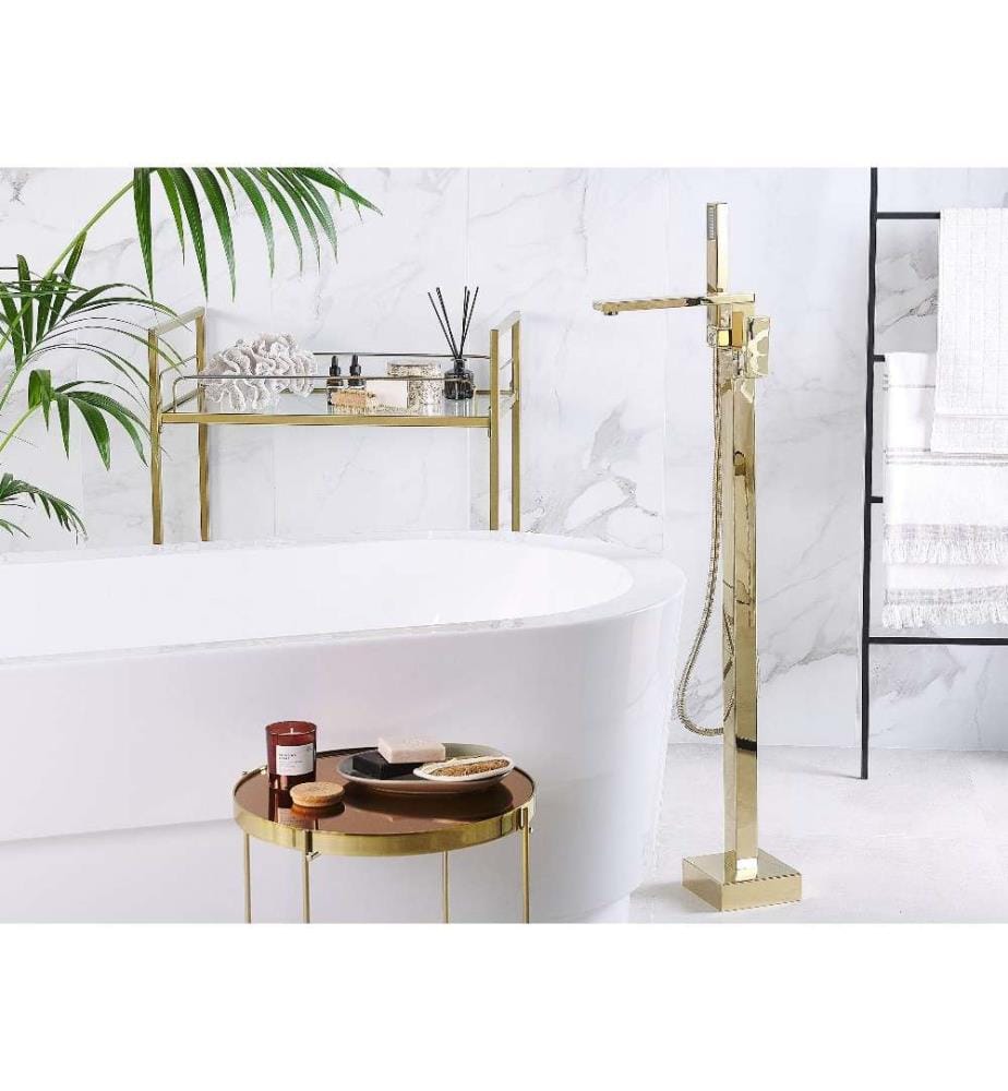 Robinet de baignoire autoportante DELLA Doré