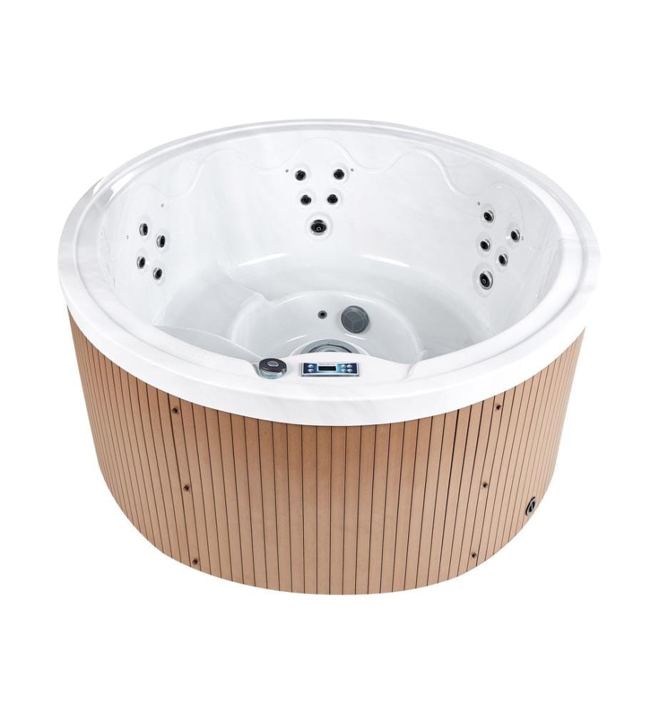 Spa d'extérieur avec LED MARFIL Marron