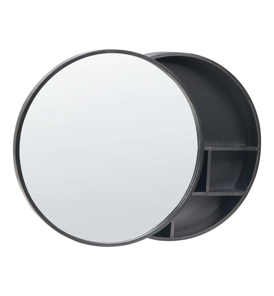 Armoire de toilette murale UCAYALI 50 cm 50 cm Noir