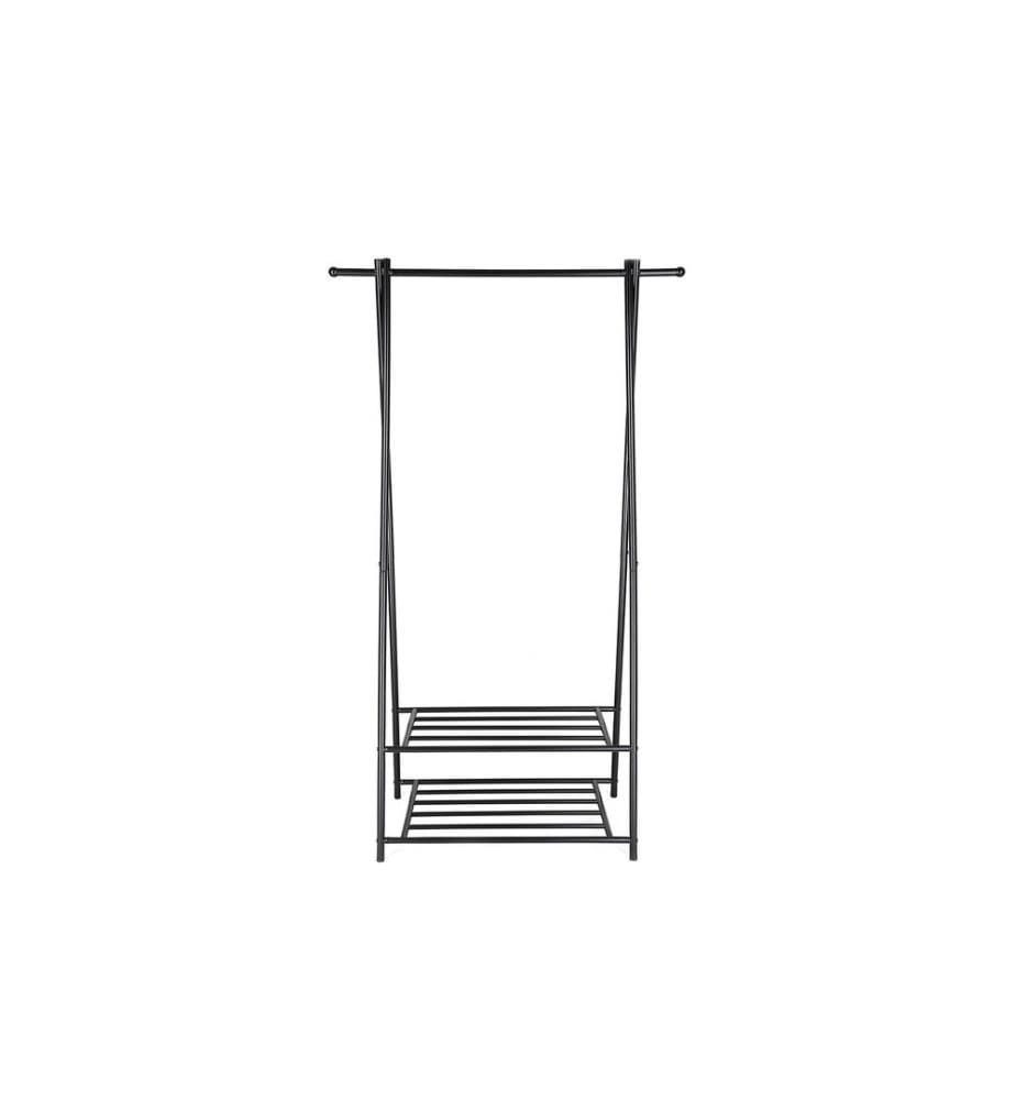 Songmics - Porte-manteau 87,5 x 155 cm, Noir