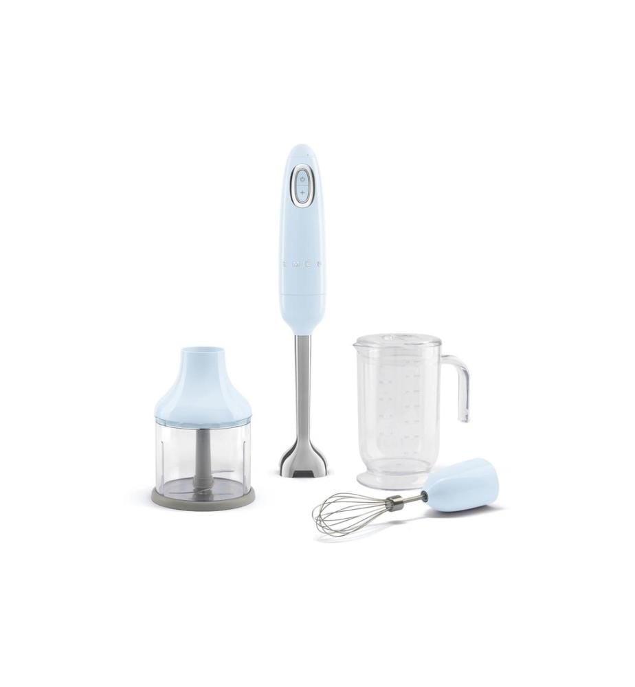 SMEG - Mixeur plongeant HBF03 WhEU Bleu clair