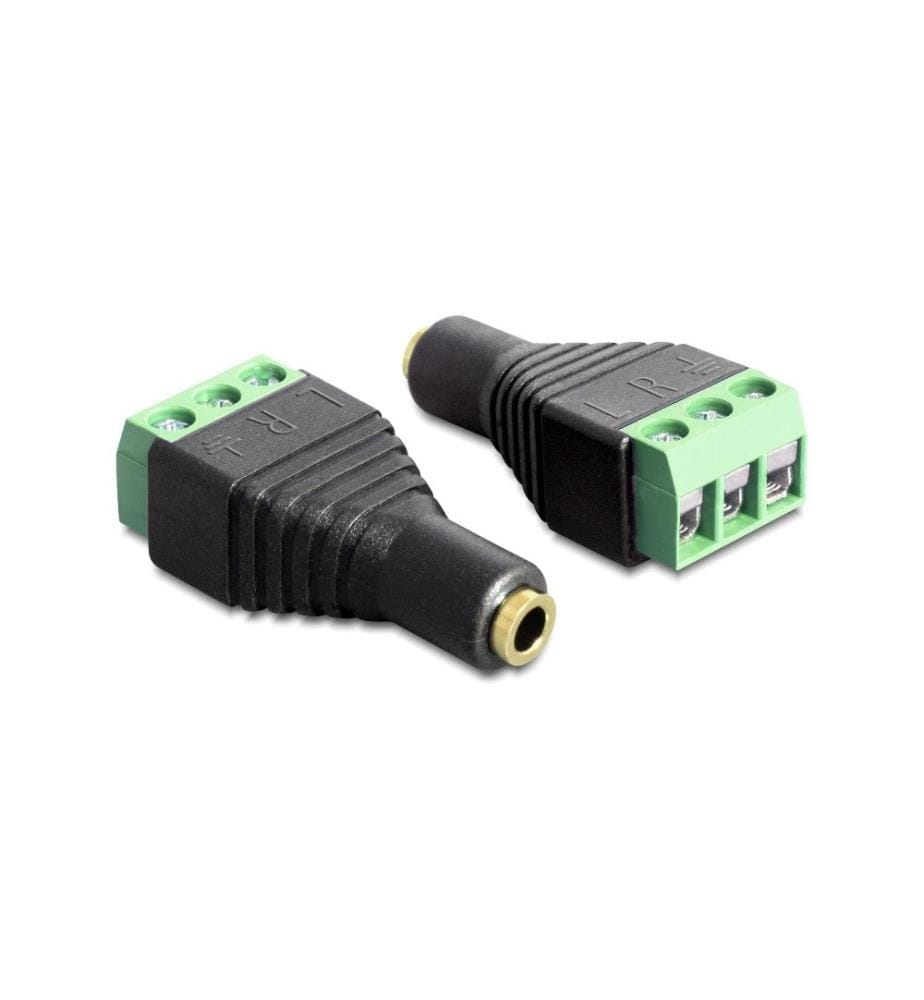 DELOCK - Adaptateur audio 3 Pin jack 3.5 mm - Non confectionné