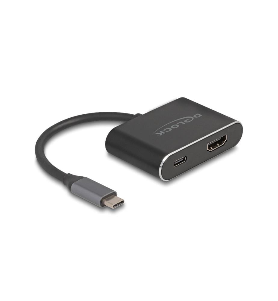 DELOCK - Adaptateur 8K/60Hz USB type C - HDMI/USB type C
