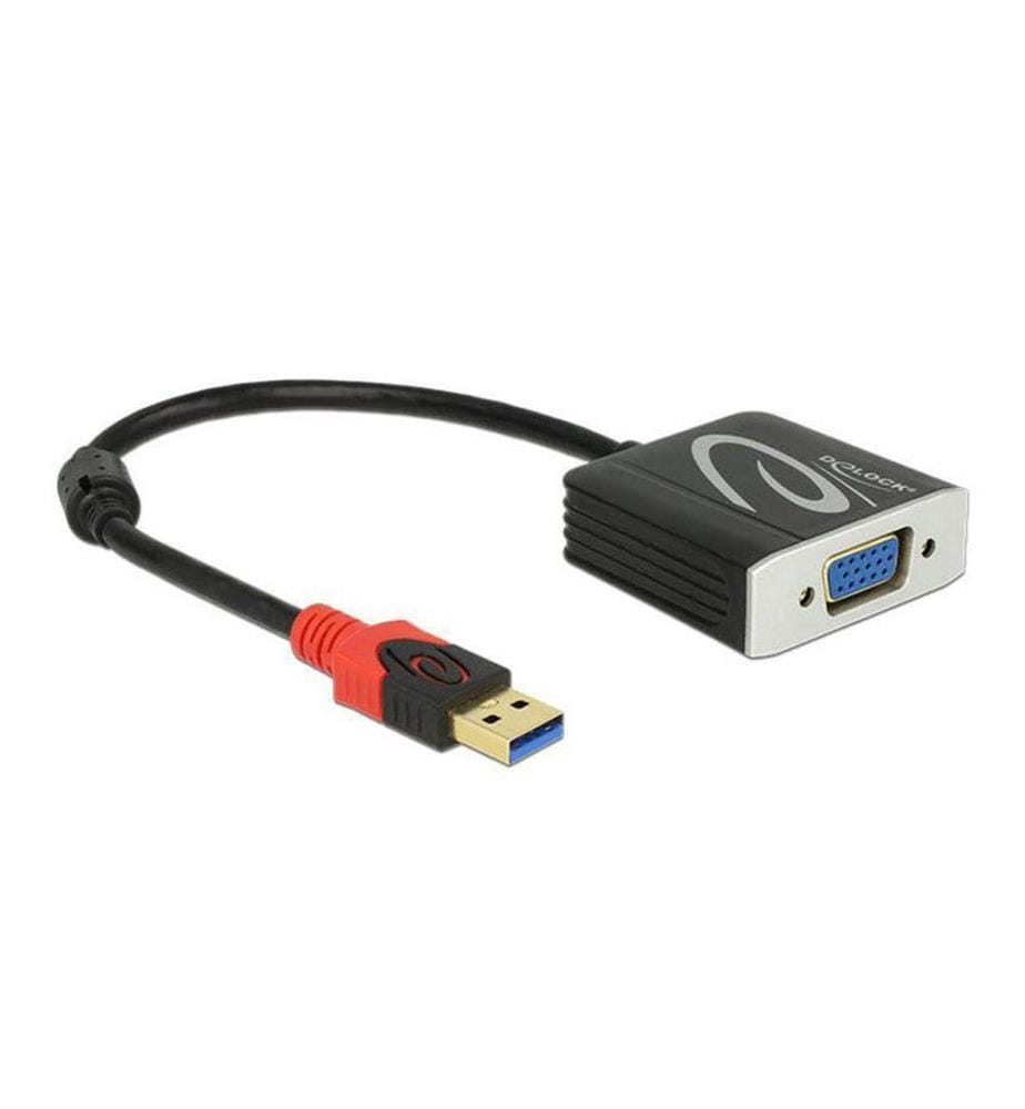 DELOCK - Adaptateur USB 3.0 - VGA