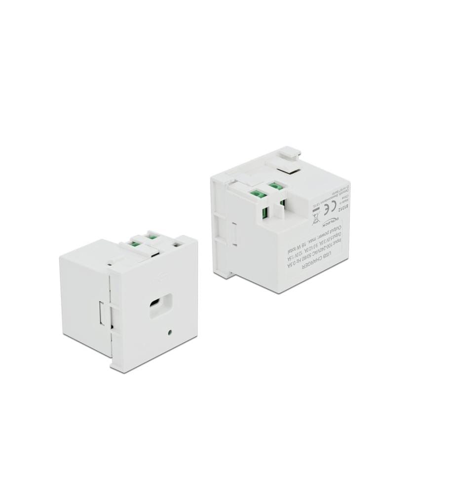 Delock Module de port de charge USB Easy 45 Bloc de jonction - Prise USB-C
