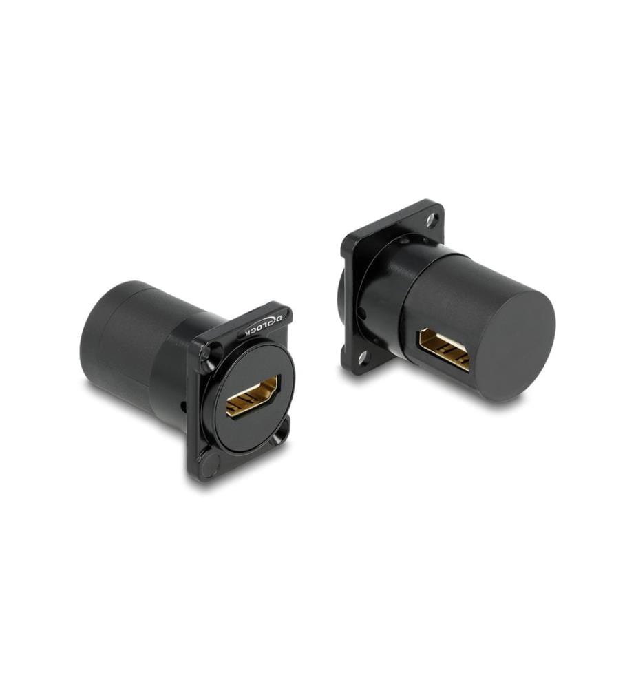 Connecteur Delock Type D HDMI femelle vers femelle coudé à 90°