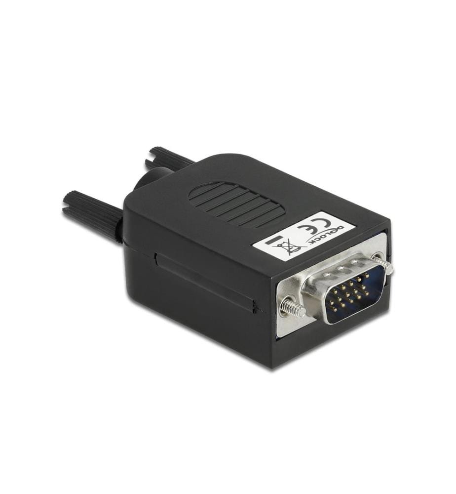 Delock Adaptateur VGA 10 broches bloc de jonction mâle avec boîtier