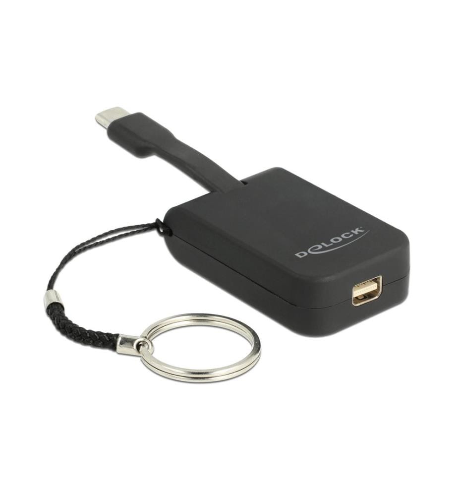 Delock Adaptateur USB Type-C  Mini-DP 4K, 60Hz, avec porte-clés