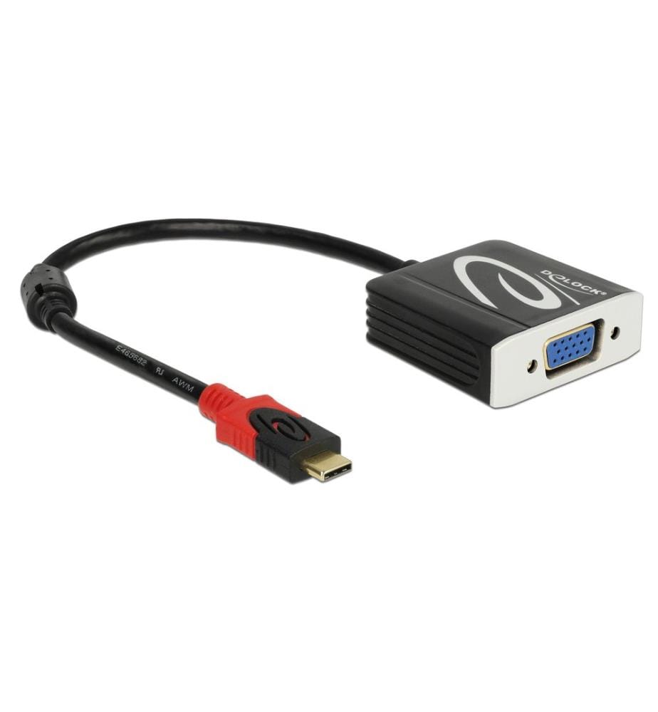Delock adaptateur Full HD USB Type-C - VGA