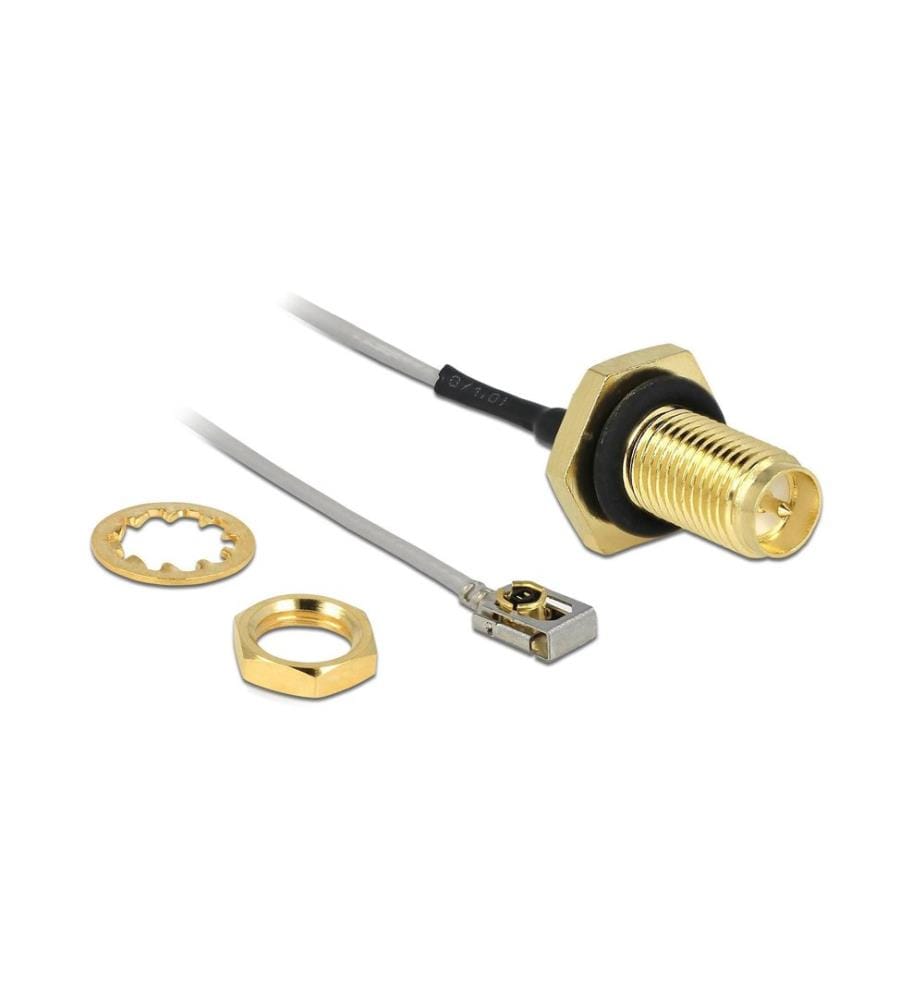 Delock câble d'antenne RP-SMA à MHF, pour montage, 35cm