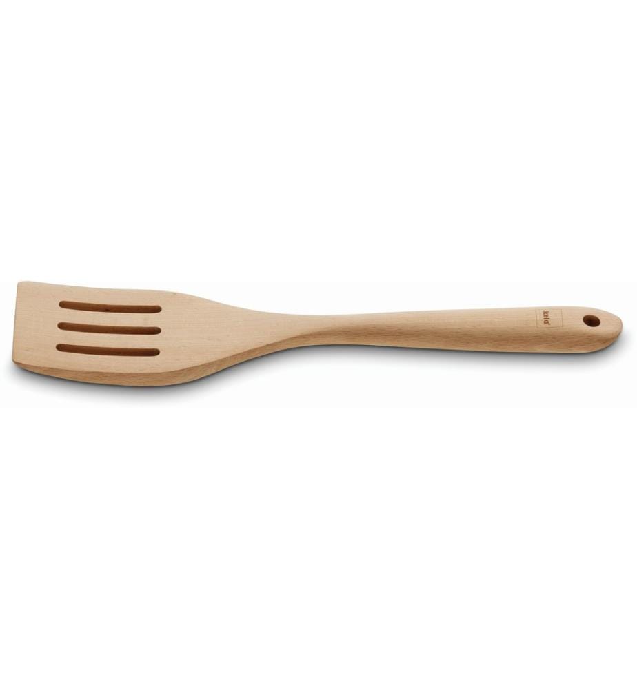 KELA - Spatule Calla avec des fentes, Brun clair