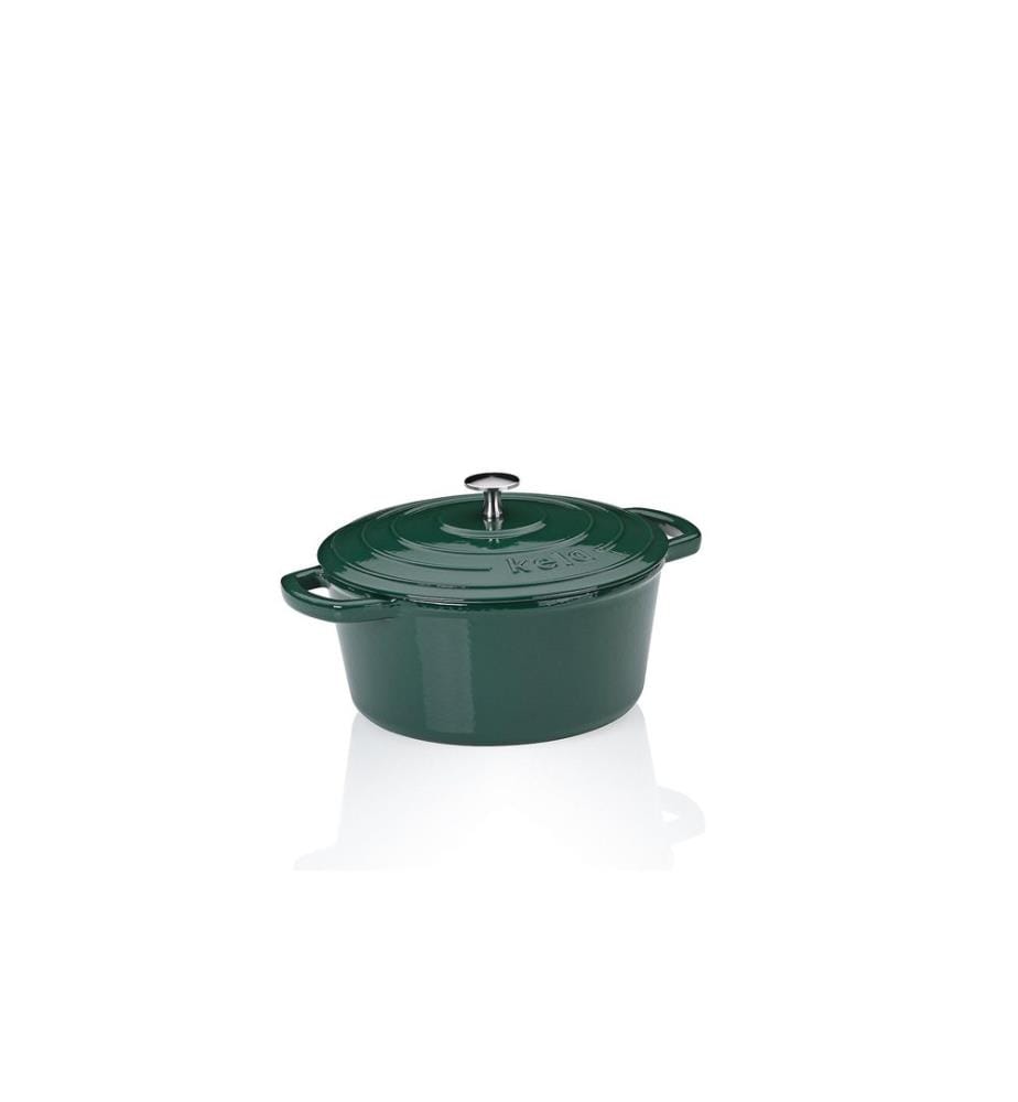Kela Cocotte Calido ronde 24 cm, Vert