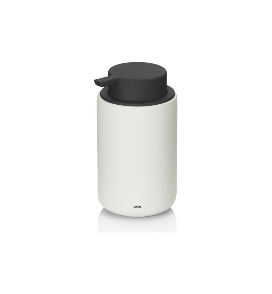 Kela Distributeur de savon Sana 300 ml, Blanc cassé