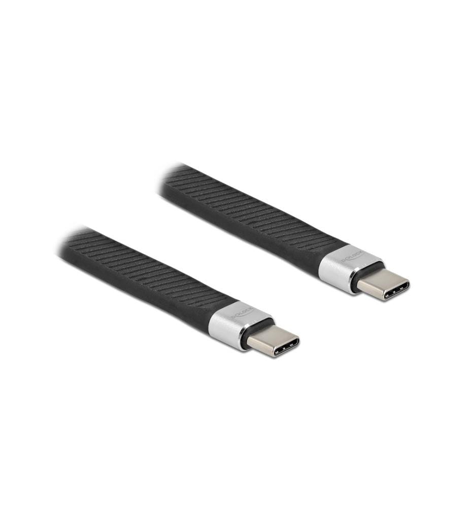 DELOCK - Câble plat USB 3.2 Gen 2 FPC USB C - USB C 0.13 m