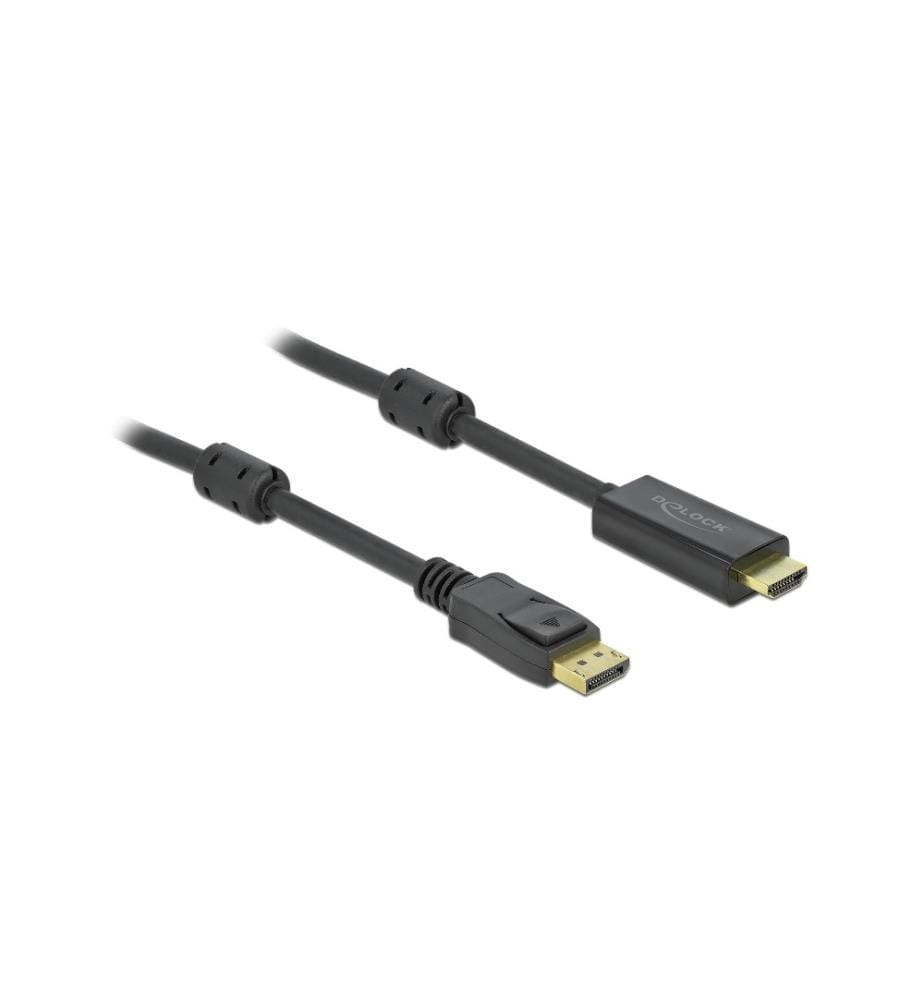 DELOCK - Câble actif DisplayPort - HDMI, 7 m