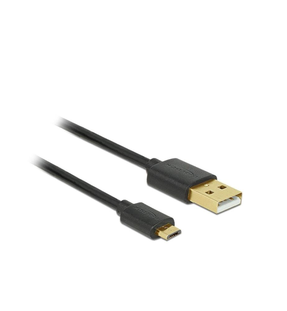 DELOCK - Câble USB 2.0 Ensemble de 3 USB A - Micro-USB B 0.30m/0.60m/0.90m