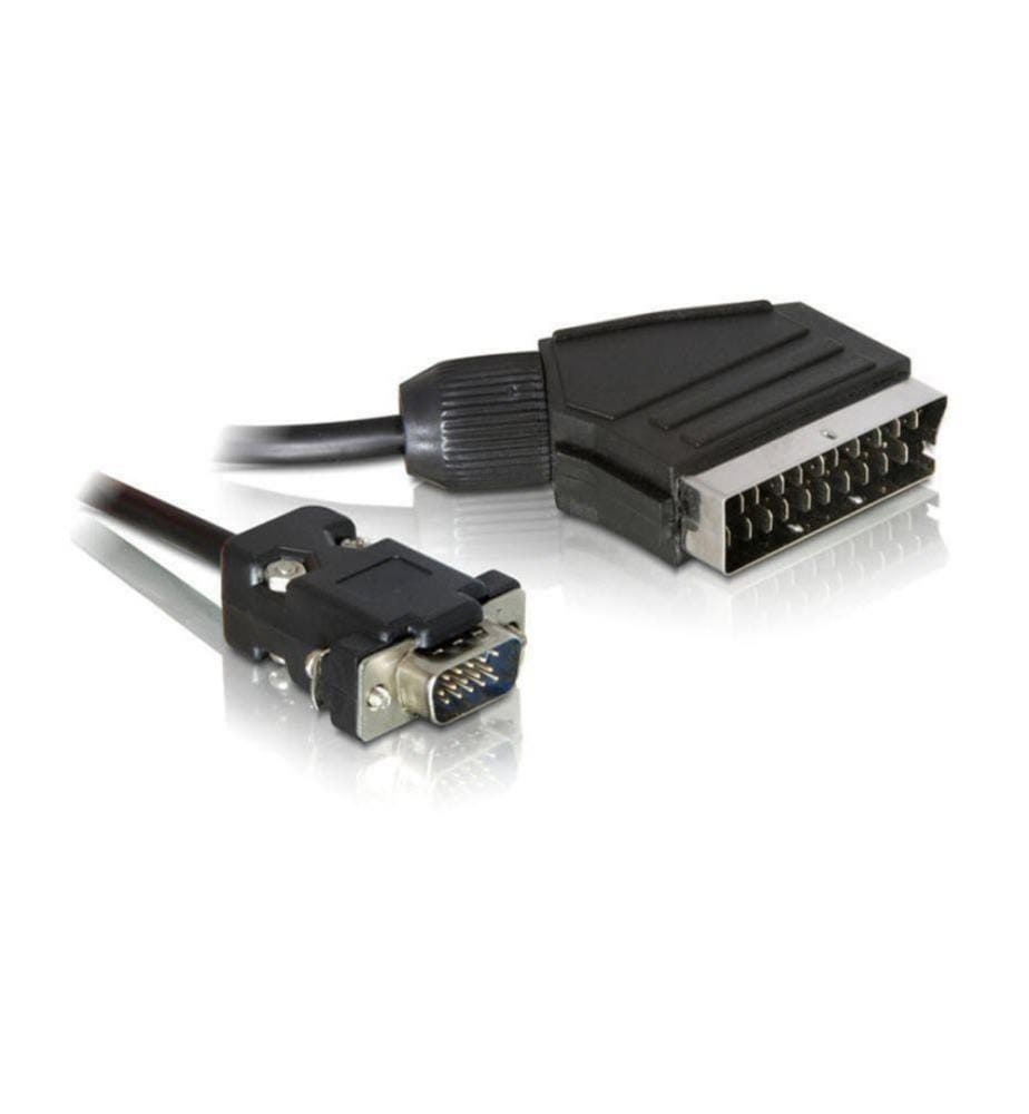 DELOCK - Câble SCART - VGA, 2 m