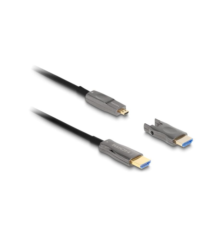 DELOCK - Câble optique 5 en 1 HDMI, 30 m, 8K 60 Hz, active