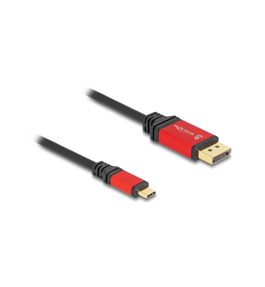 DELOCK - Câble 8K 30Hz USB type C - DisplayPort, 1 m