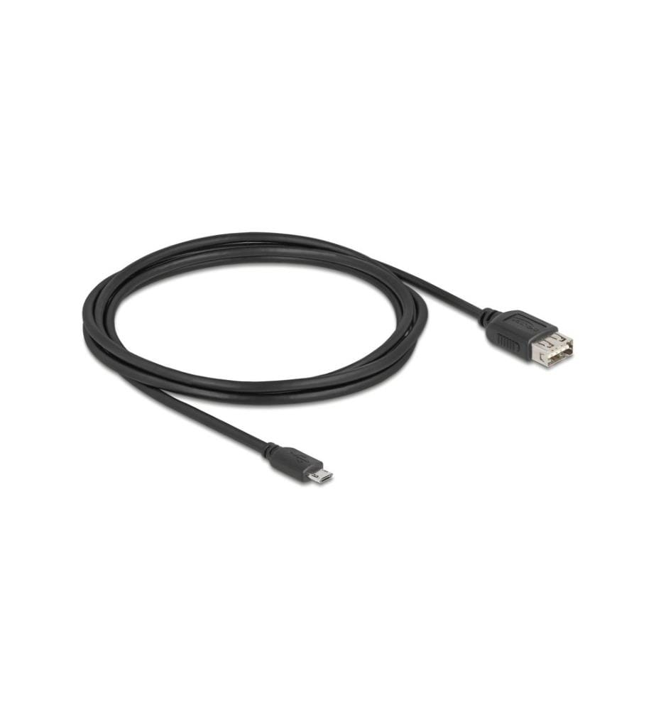 DELOCK - Câble USB 2.0 USB-A - Micro-USB B 2 m