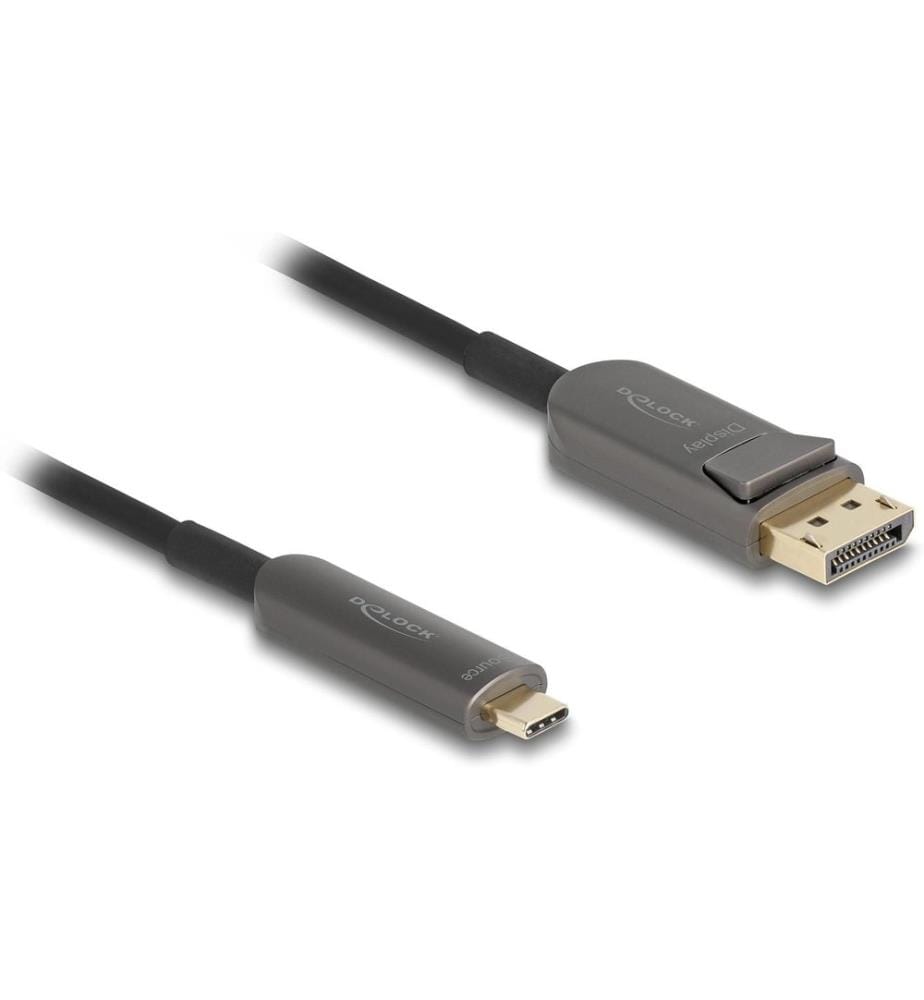 DELOCK - Câble 8K 60 Hz USB type C - DisplayPort, 20 m