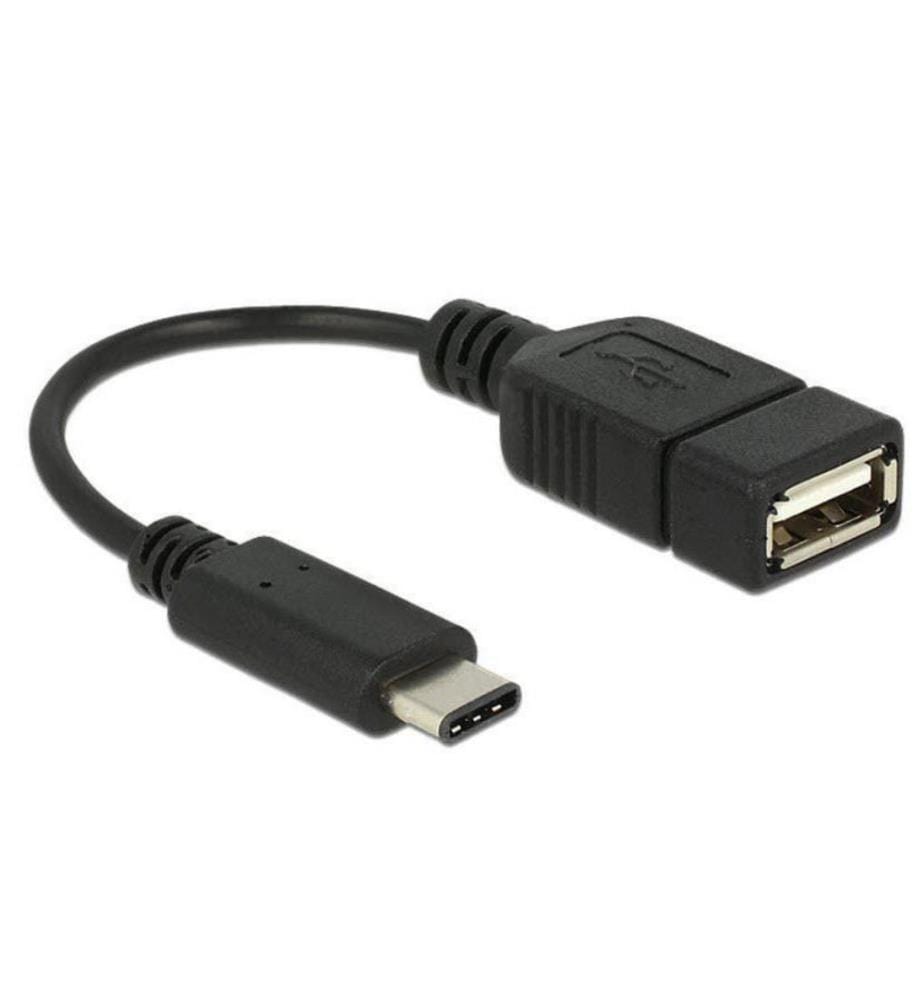 DELOCK - Câble USB 2.0 USB C - USB A 0.15 m