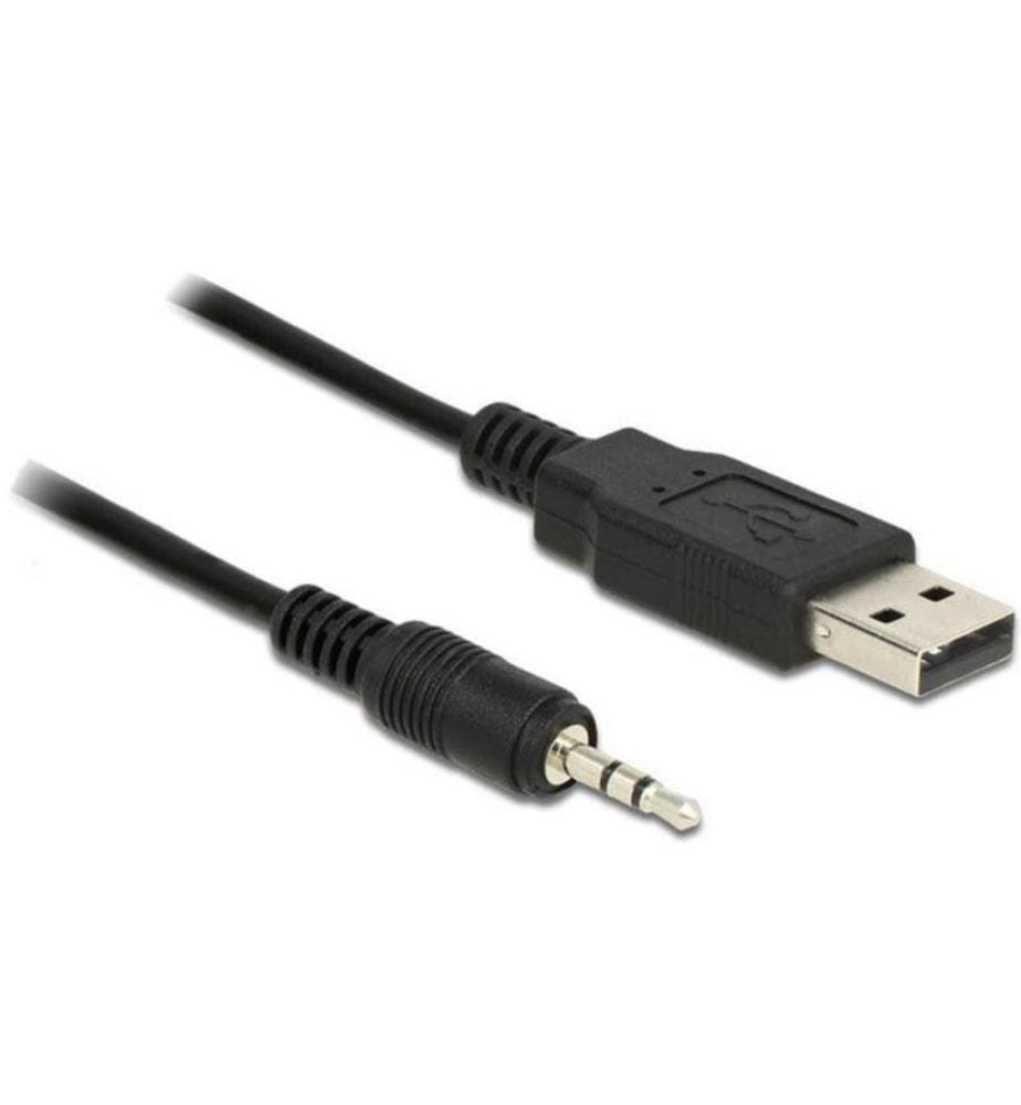 DELOCK - Câble USB 2.0 TTL 2,5 mm 3 Pin (5 V) USB A - Jack 1.8 m