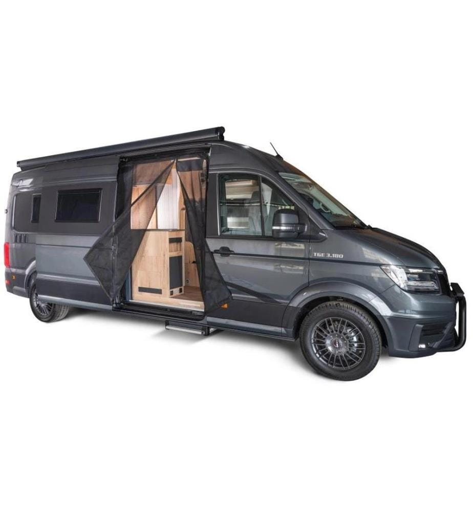 Van Quito - Moustiquaire de porte coulissante, aimant RV VW Crafter II / MAN TGE