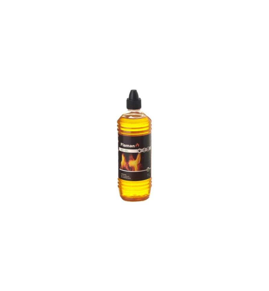 FLAMAN - Pâte combustible Gel allume-feu bio 1000 ml