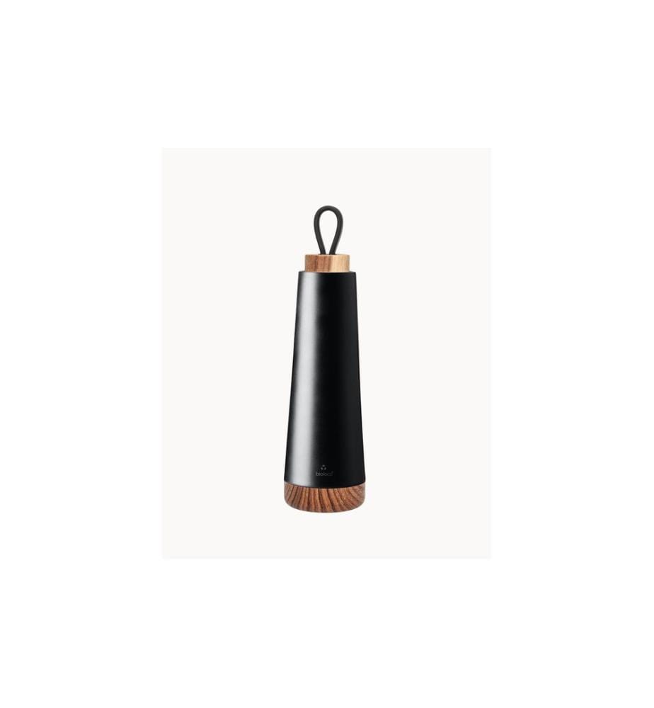 BioLoco - Bouteille isotherme Loop 500 ml, Noir