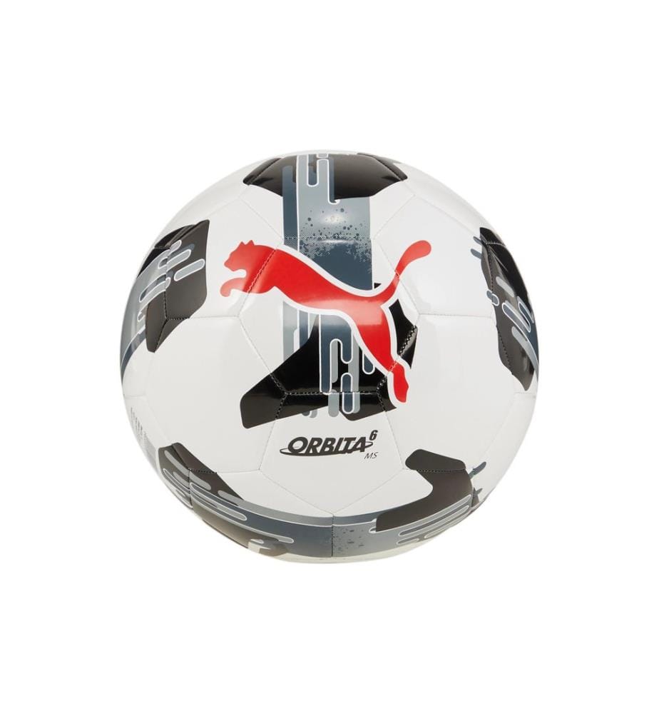 Puma - Ballon de football Orbita 6 MS Blanc-noir, Taille de la balle: 5