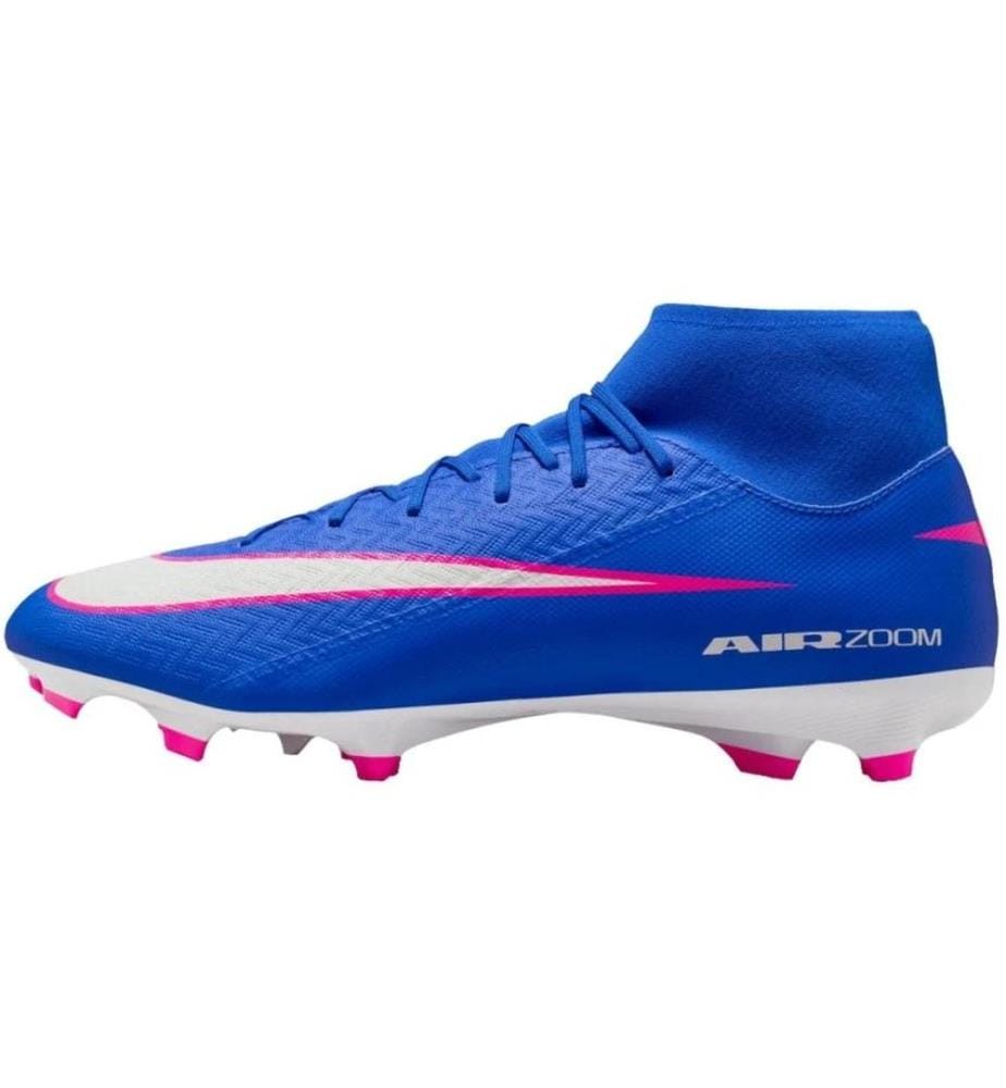 Nike - Chaussure de football Mercurial Superfly 10 Academy Bleu/Blanc, 42.5
