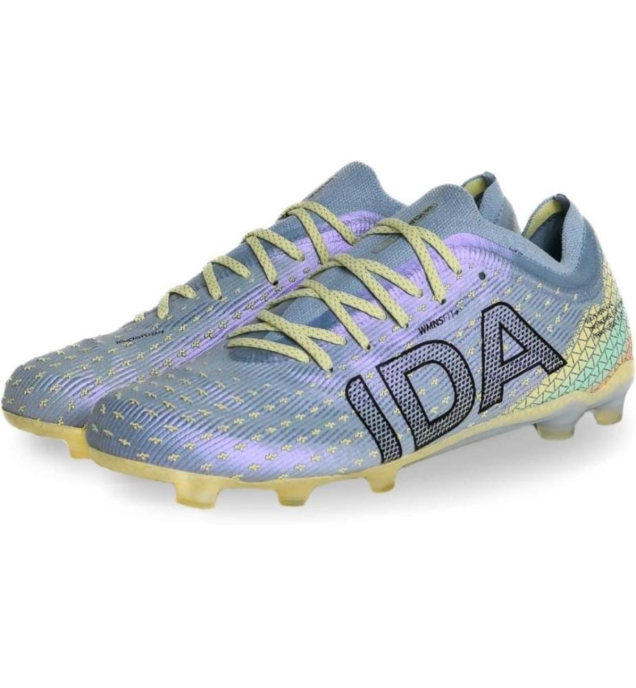 IDA Sports - Chaussure de football Helia Pro FG/AG Bleu clair, 40