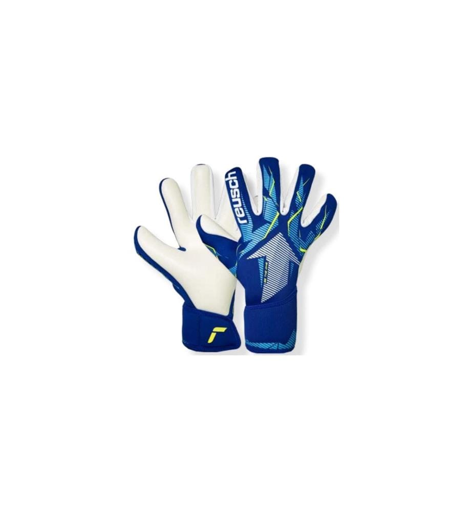 reusch - Fastgrip Advance Junior Taille : 7, Couleur : sharp bleu/blanc