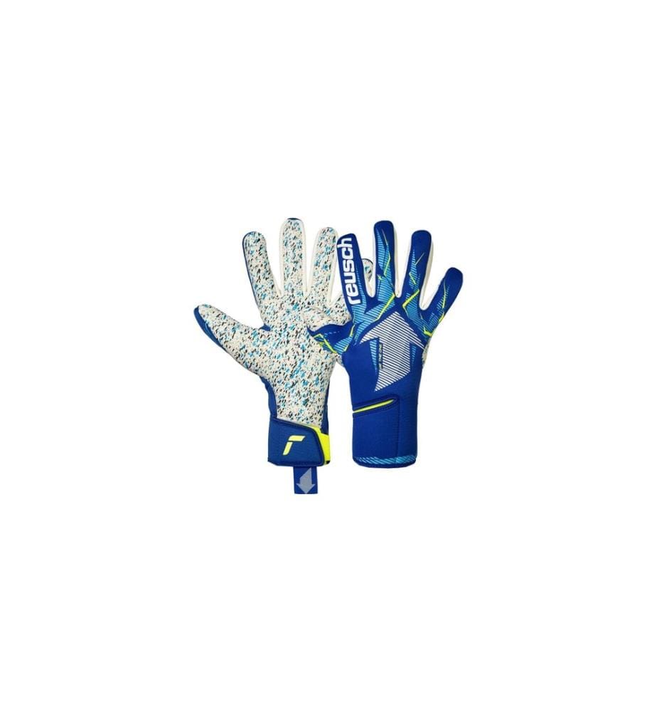 reusch - Fastgrip Fusion Taille : 10.5, Couleur : sharp bleu/blanc