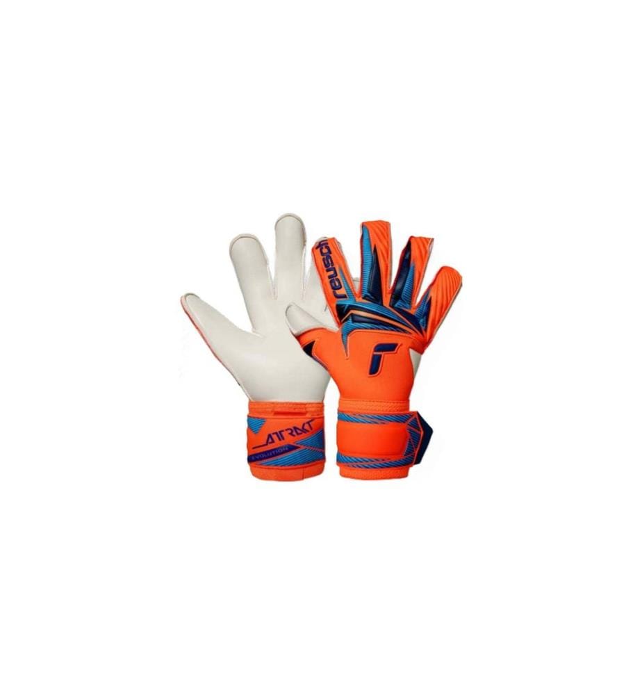 reusch - Attrakt Gold X Evolution Taille: 11, Shocking Orange/Bleu