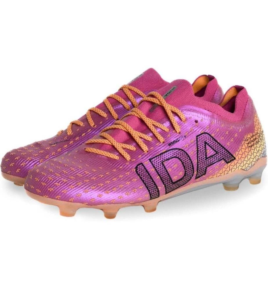 IDA Sports Chaussure de football Helia Pro FG/AG Rose foncé, 37