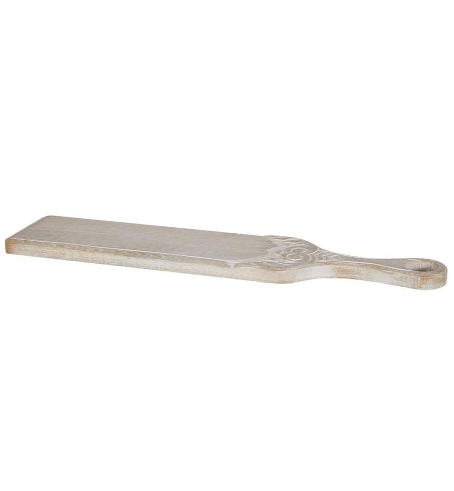 Plateau de service EDFU Bois de manguier Marron clair