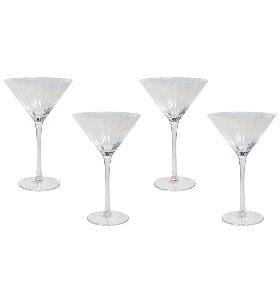 Lot de 4 verres à Martini MORGANITE 220 ml Transparent