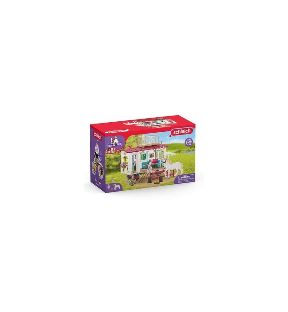 SCHLEICH - Ensemble de pions Horse Club Caravane