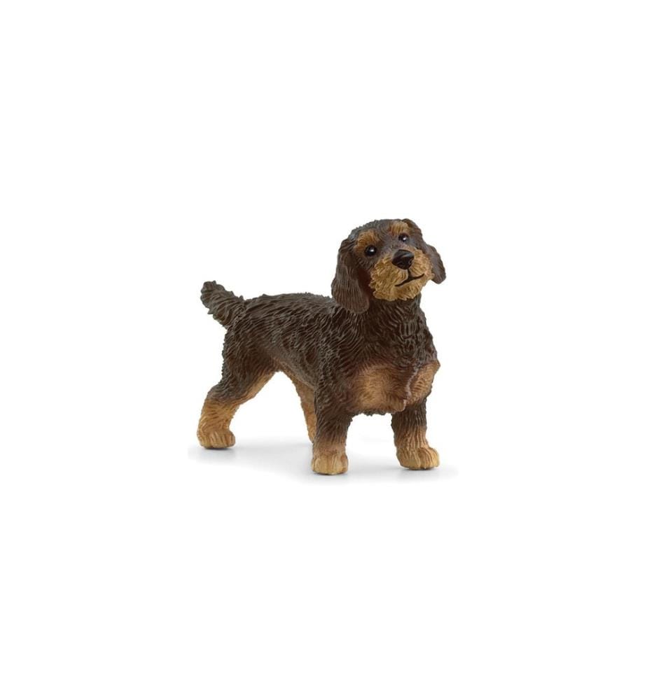 SCHLEICH - Figurine de jeu Farm World Teckel à poil dur