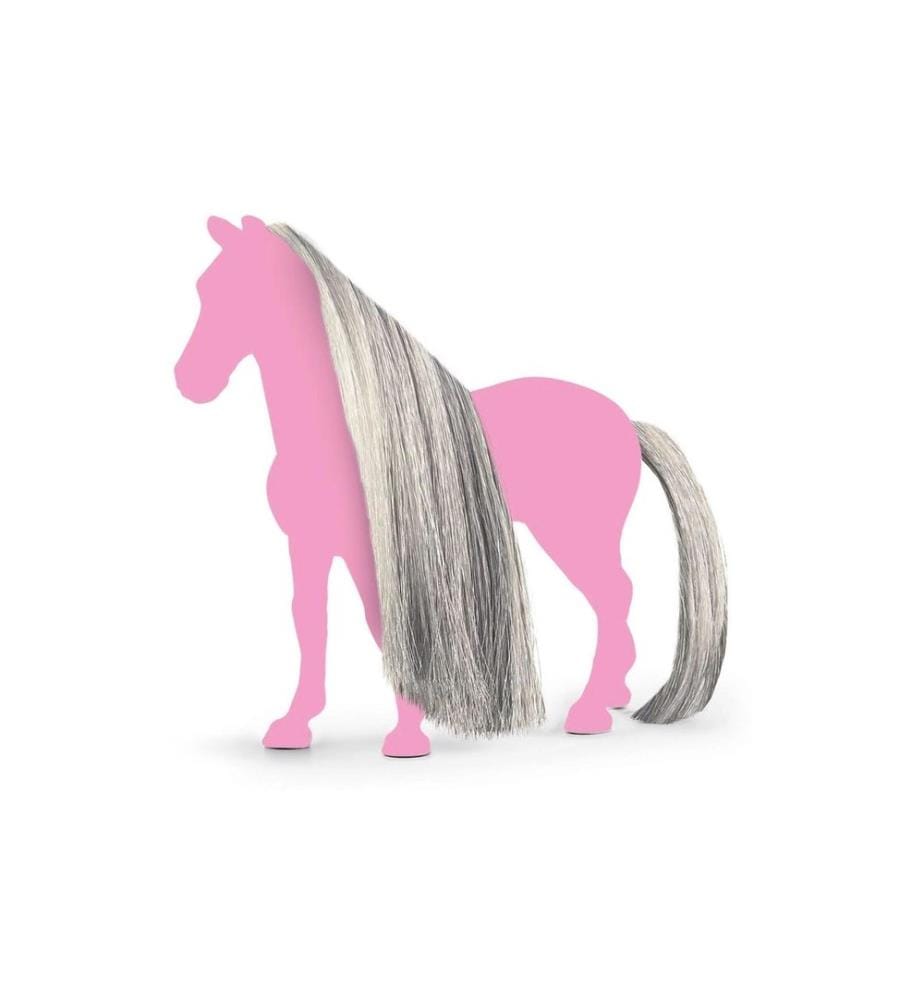 SCHLEICH - Cheveux Beauty Horses Grey