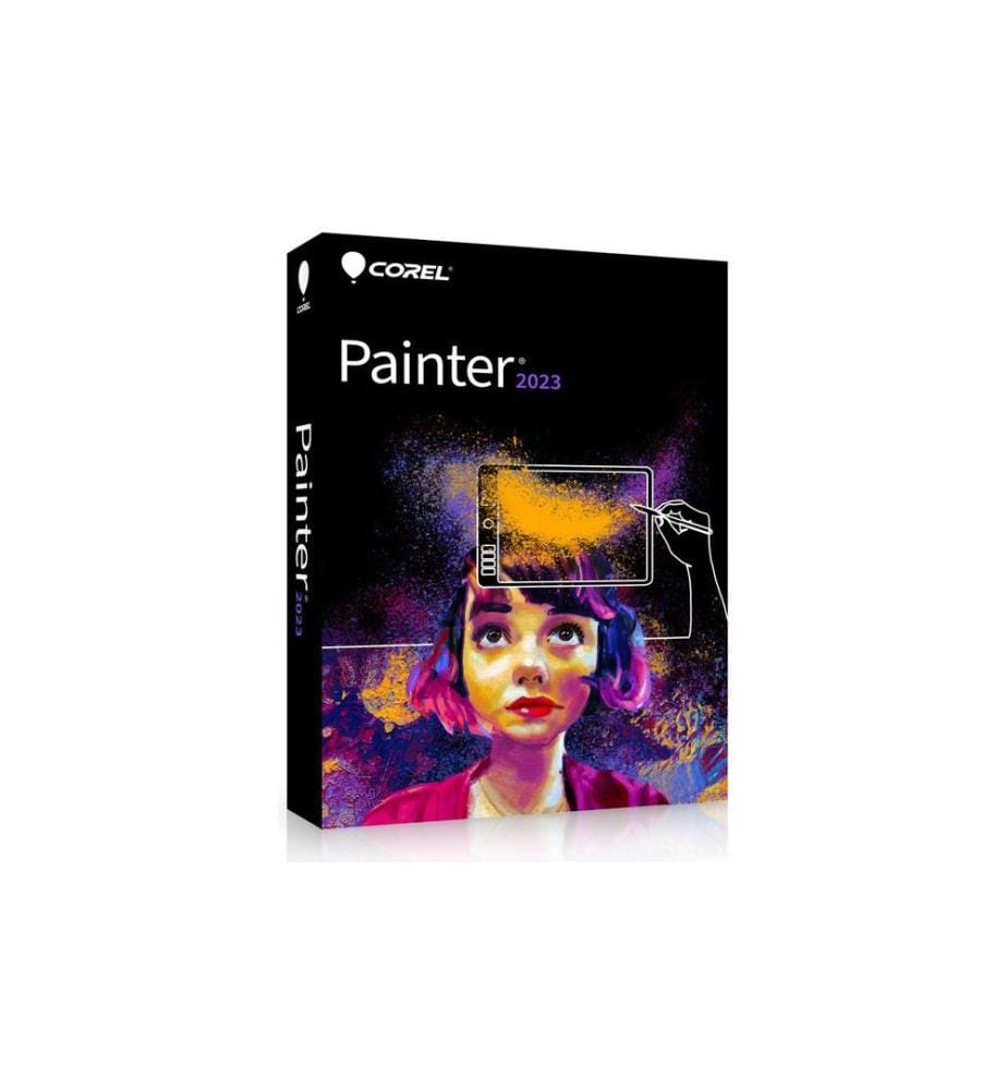 Corel - Painter 2023 Box, version complète, Windows/Mac, DE/FR/EN
